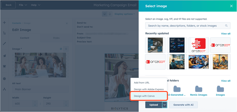 Access Canva’s Complete Design Experience with the Improved Canva App for HubSpot 1