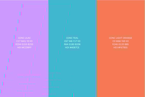 Concentrate Secondary Colours