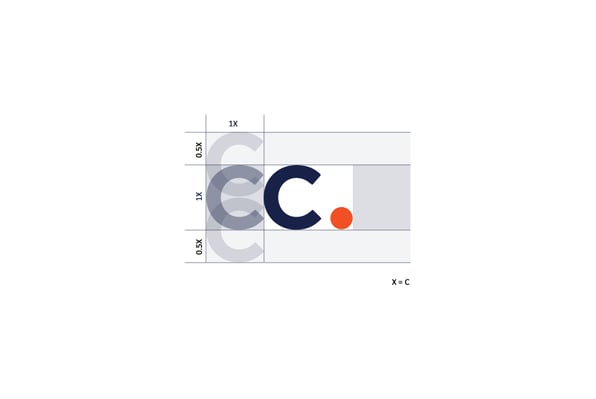 Concentrate Secondary Logo Sizing