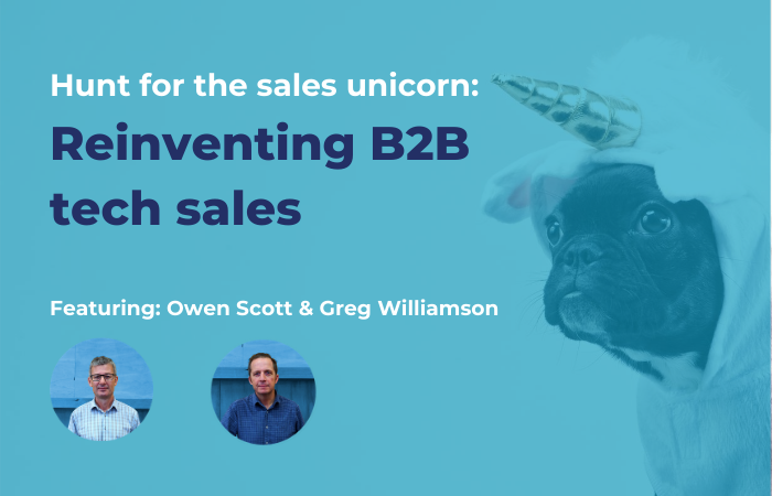 Hunt for the sales unicorn_ Techweek