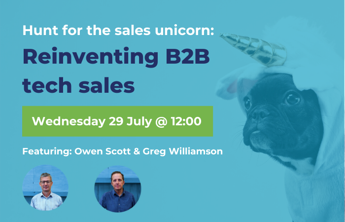 Techweek - Hunt for the sales unicorn