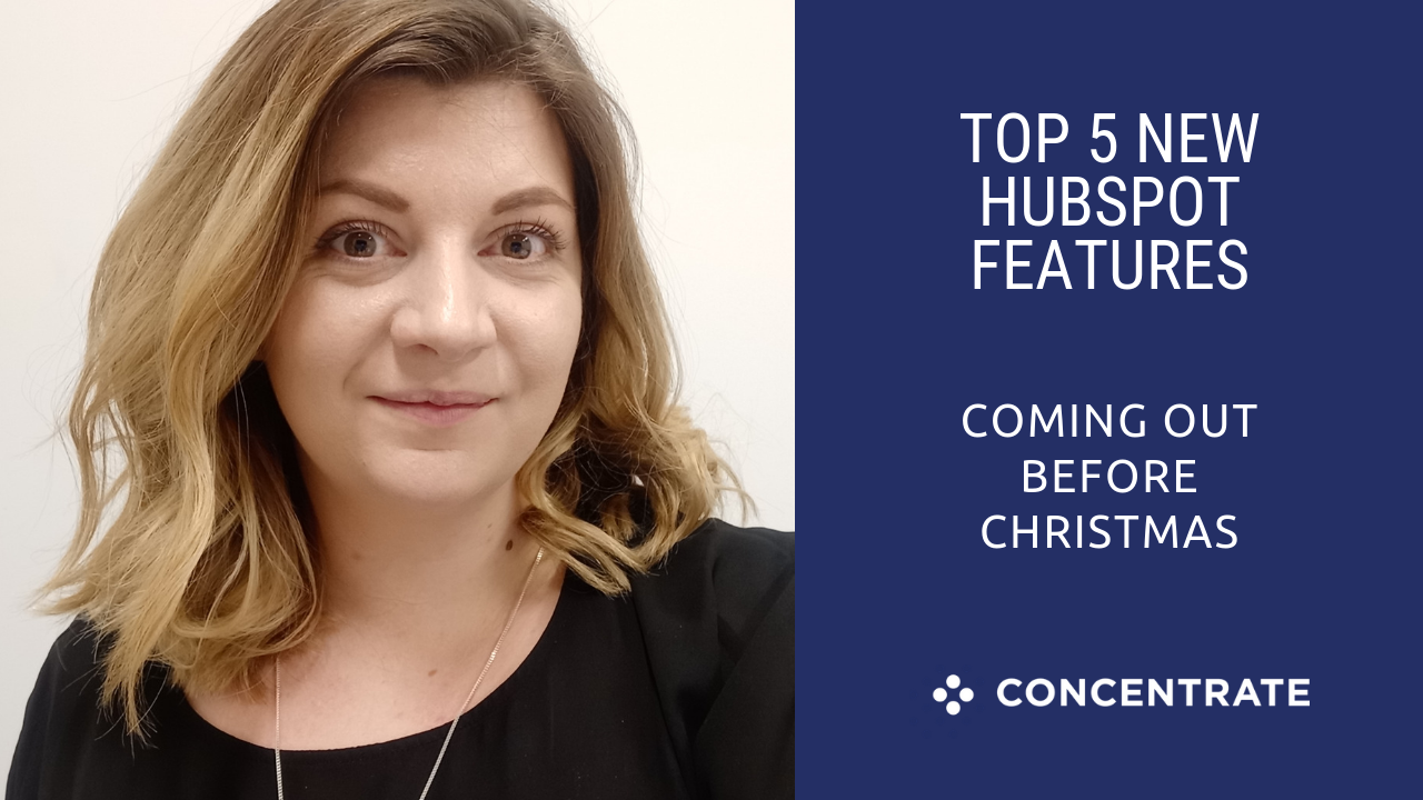 Top 5 new HubSpot features coming out before Christmas