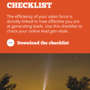 Lead Generation Checklist